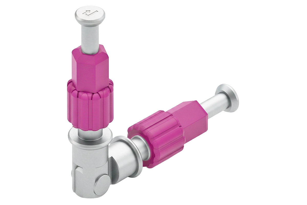 Шток эксцентрика Jinio J6-8 угловой двусторонний