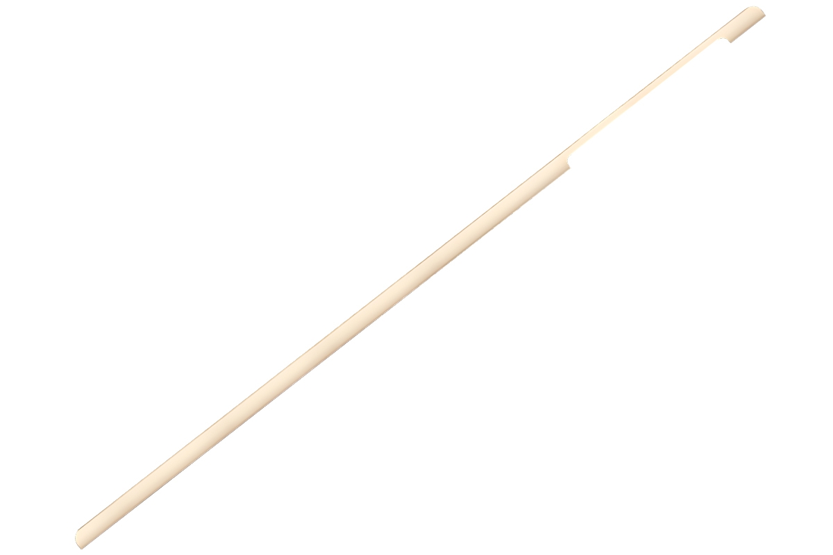 Ручка мебельная Amix X-TEND 1200 мм, золото матовое