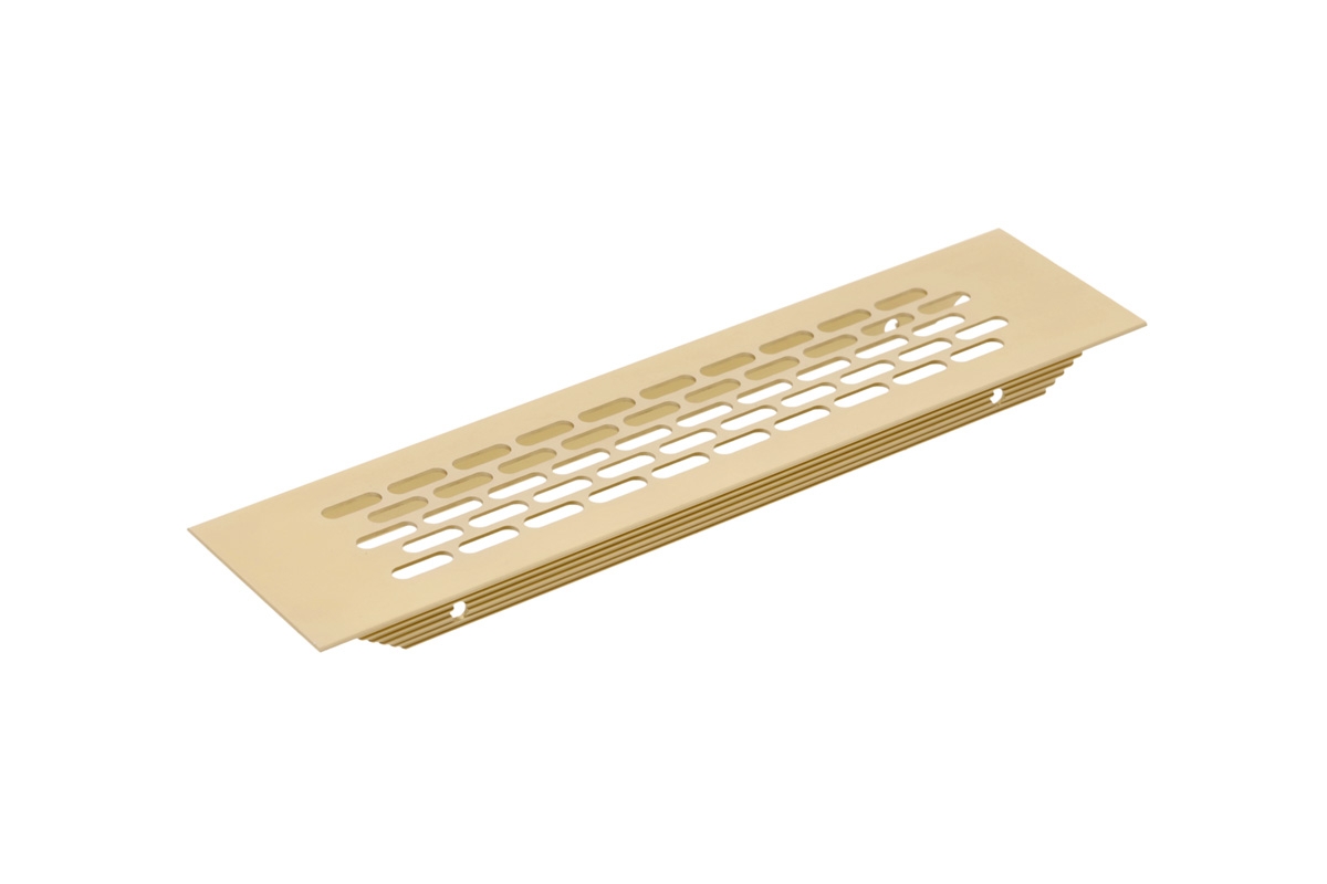 Вентиляционная решетка GTV 60x245 мм, золото