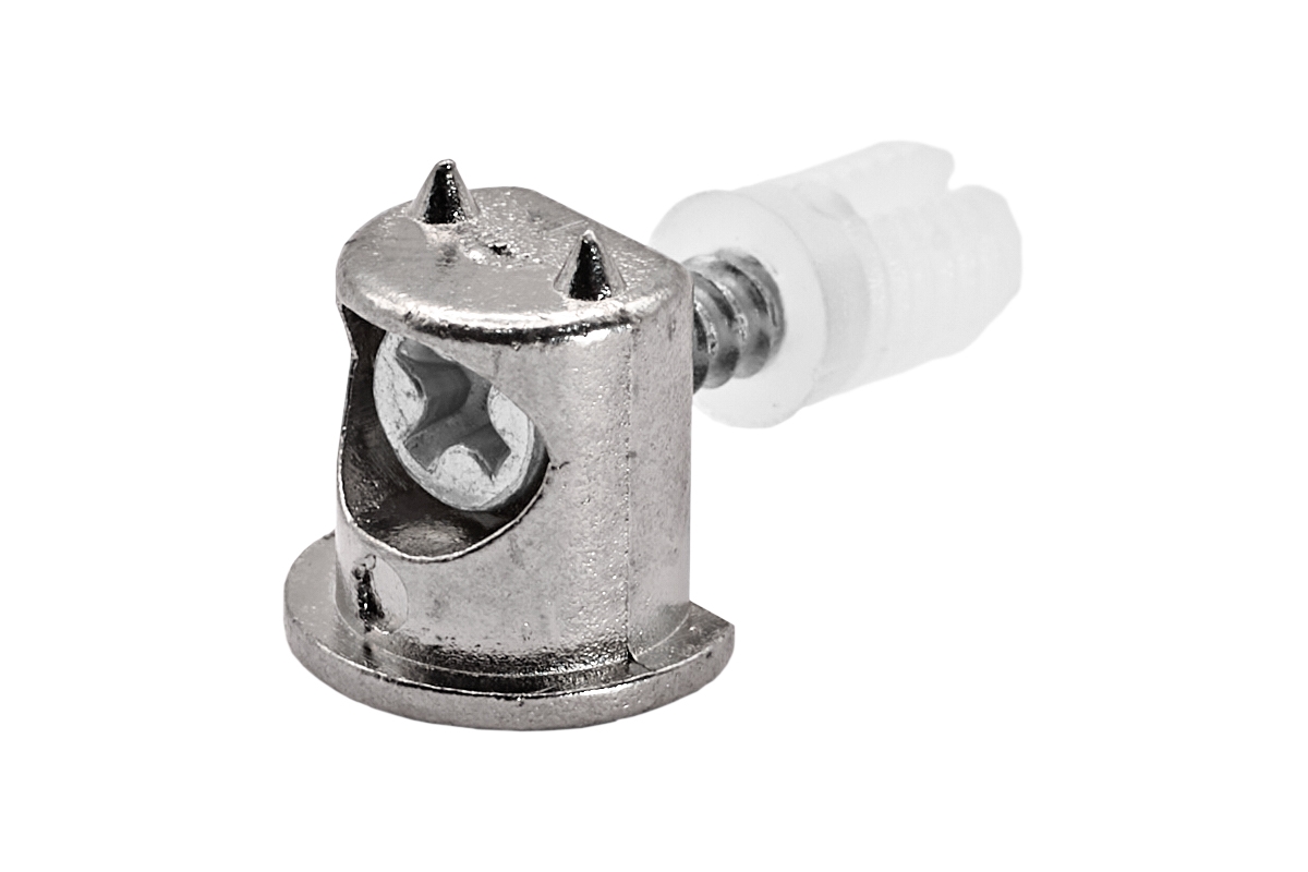 Полкодержатель Jinio J9-8 с круглым основанием, никель