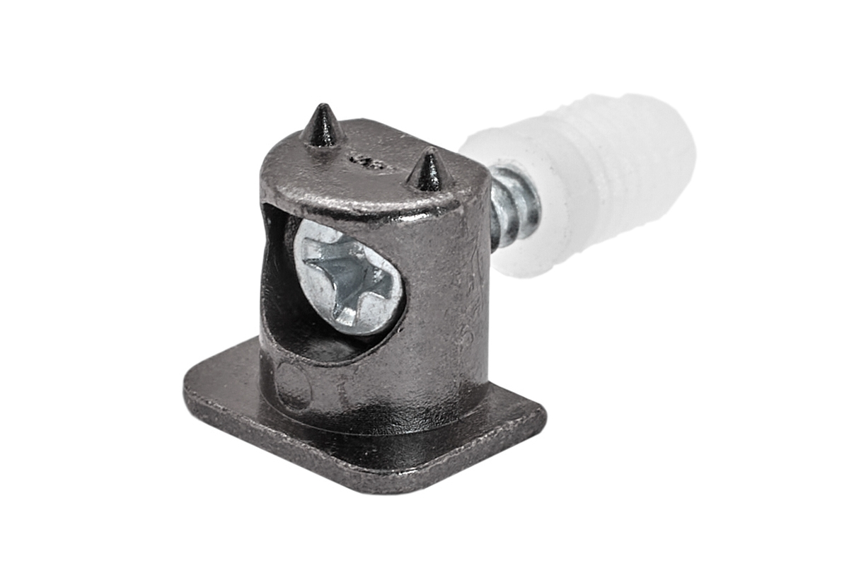 Полкодержатель Jinio J9-8 с квадратным основанием, черный никель