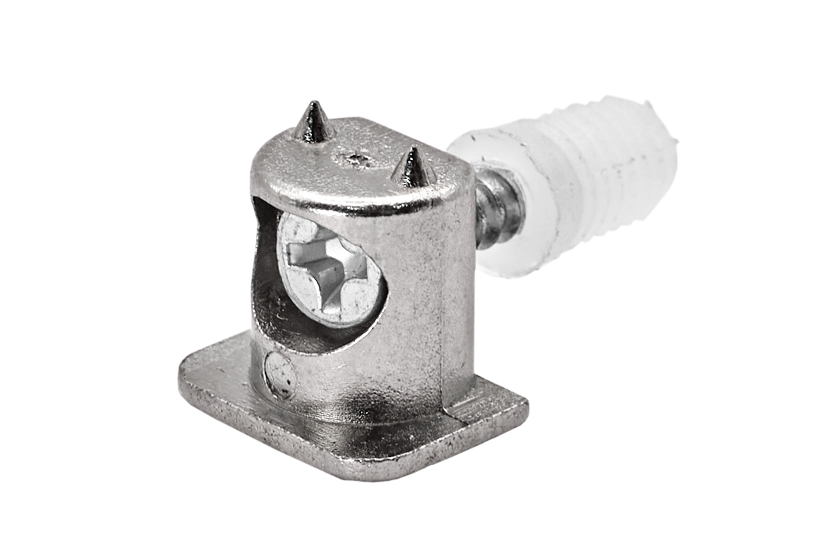 Полкодержатель Jinio J9-8 с квадратным основанием, никель