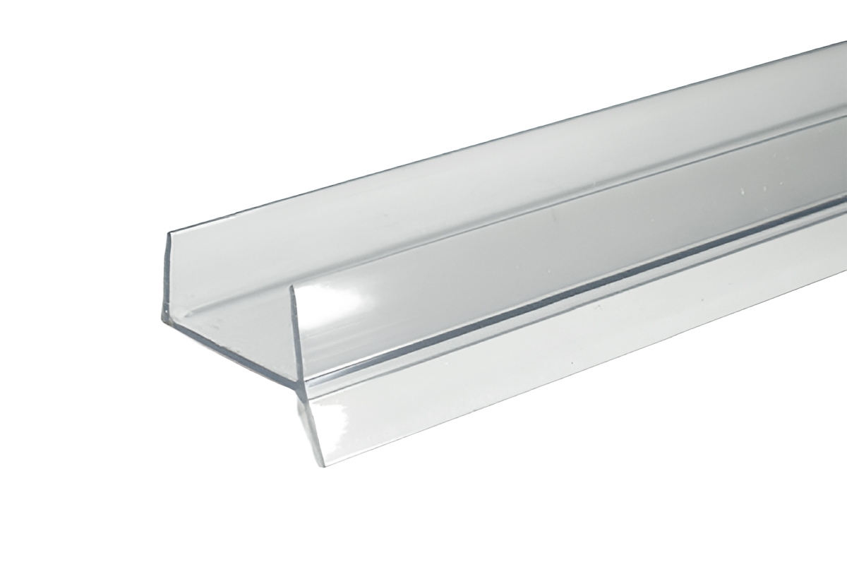 Уплотнитель цокольный для ДСП 16 мм, 3.05 м, прозрачный